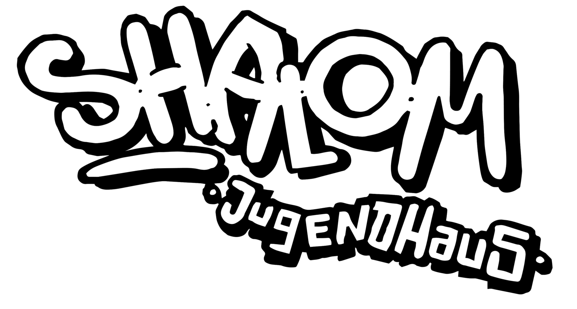 Shalom Logo schwarz